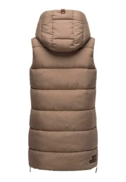 Navahoo Madilynaa - Bodywarmer - Dark Taupe -Winterjas Winkel 0005fda8fe3a4bb7a0b79ad875f61e2b