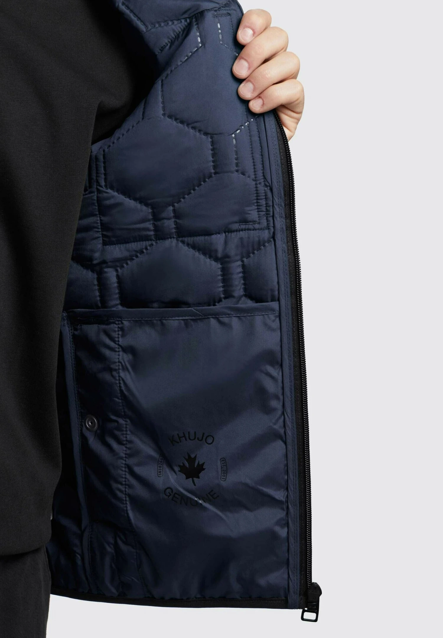 Khujo Liel - Bodywarmer - Dunkelblau 6 Khujo Liel - Bodywarmer - Dunkelblau - Afbeelding 6