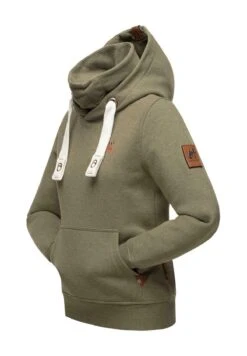 Navahoo Raniaa - Hoodie - Dusty Olive Melange -Winterjas Winkel 02aa171d10944c63a8011be5f970355a