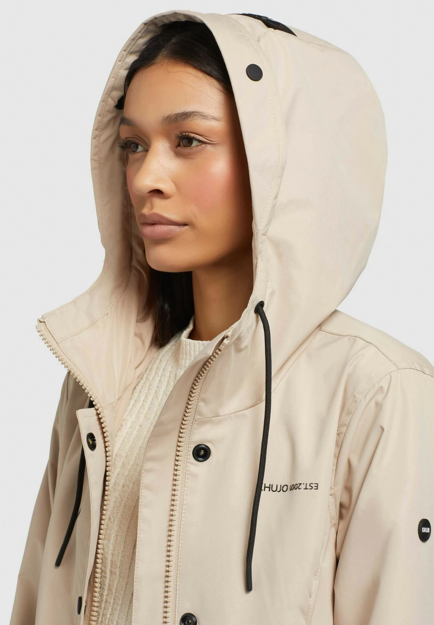 Khujo Lauren - Parka - Hellbeige 6 Khujo Lauren - Parka - Hellbeige - Afbeelding 6