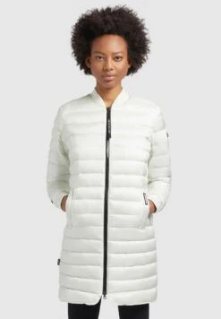 Khujo Greta Shiny - Jas - Cremeweiß