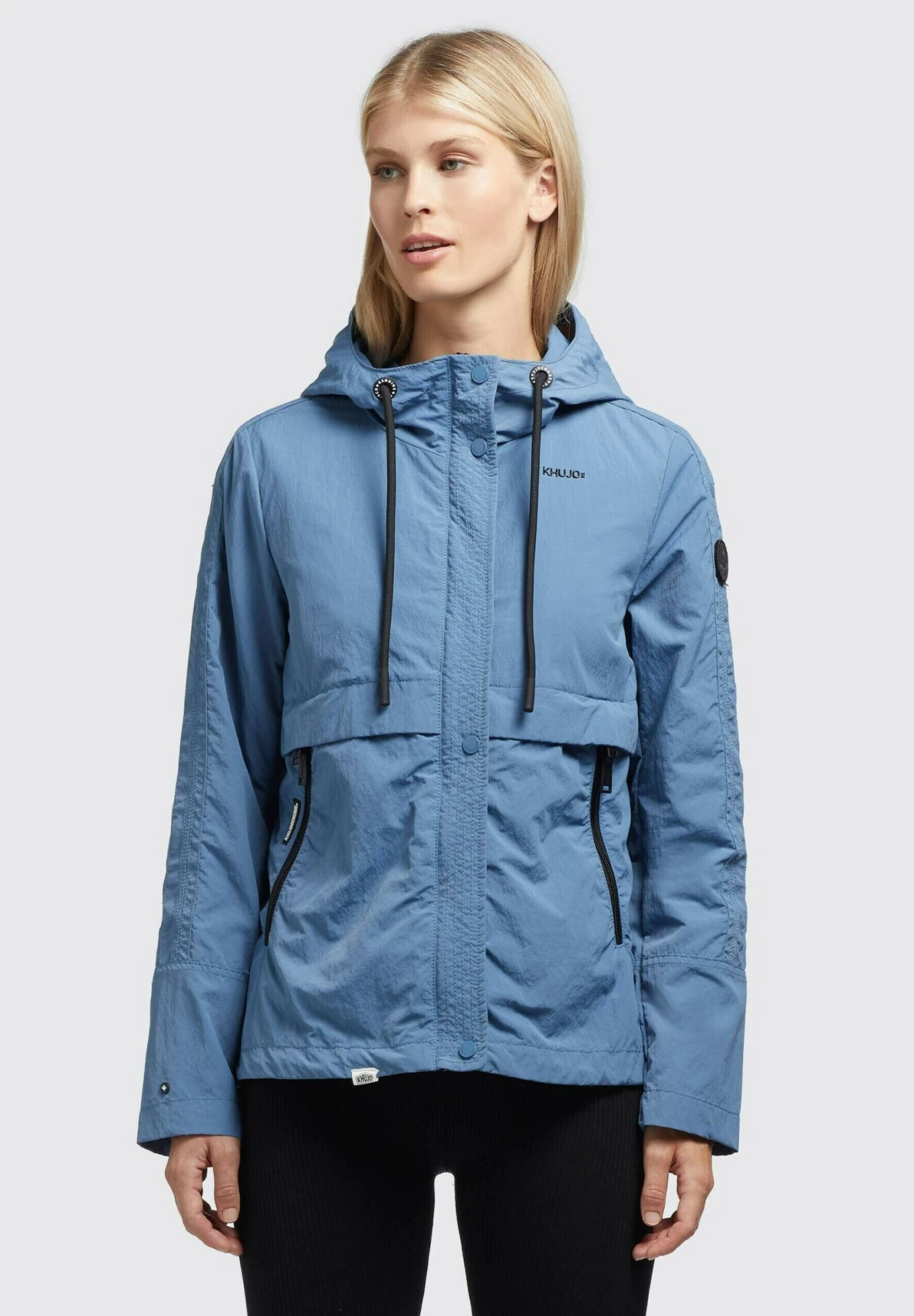 Khujo Zahira - Lichte Jas - Blau 1 Khujo Zahira - Lichte Jas - Blau