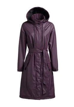 Khujo Mantel Glenna2 - Trenchcoat - Lila -Winterjas Winkel 078961eea5ed4d34a308792a7162f257 scaled
