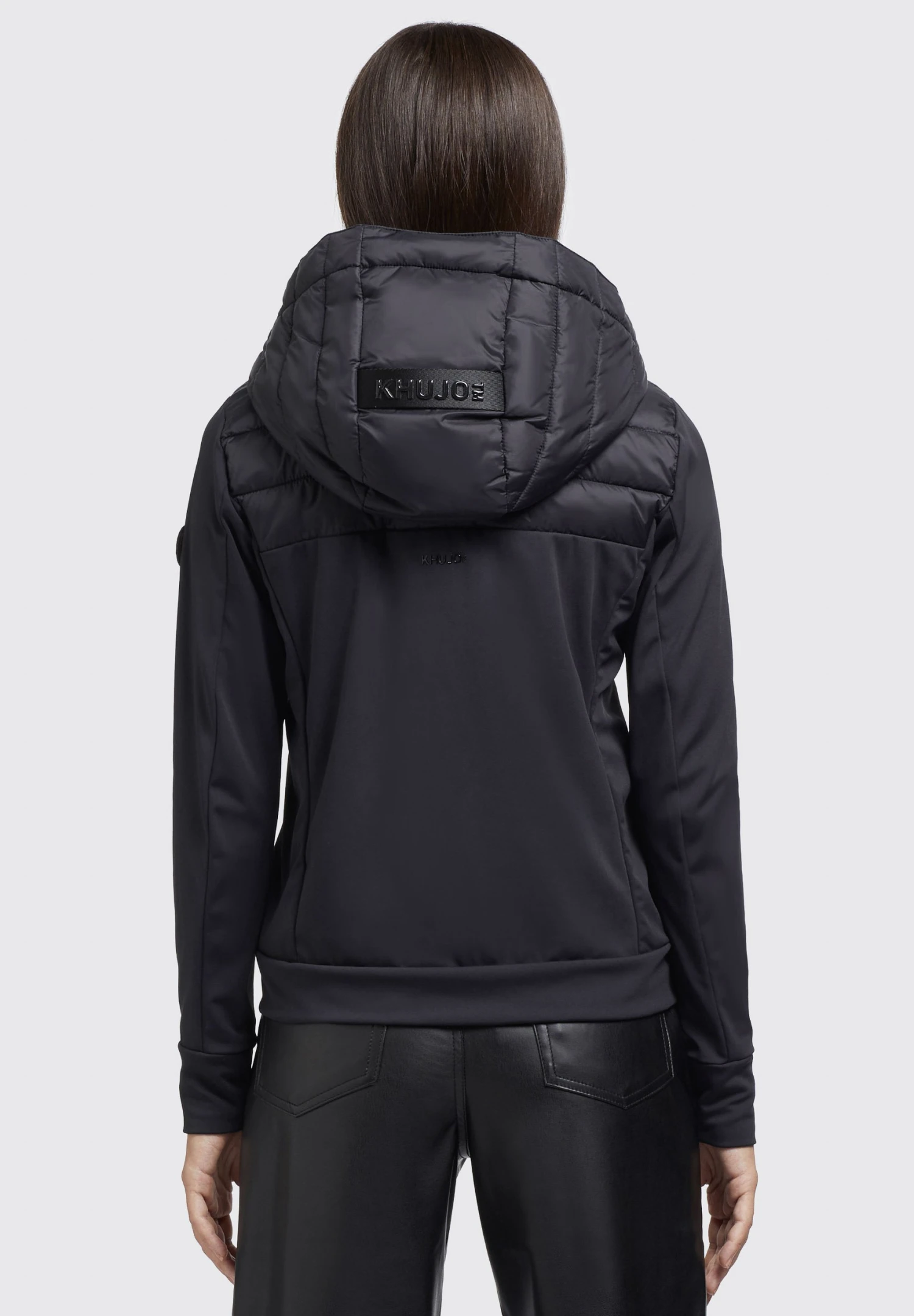 Khujo Ghita Matt - Jas - Schwarz 3 Khujo Ghita Matt - Jas - Schwarz - Afbeelding 3