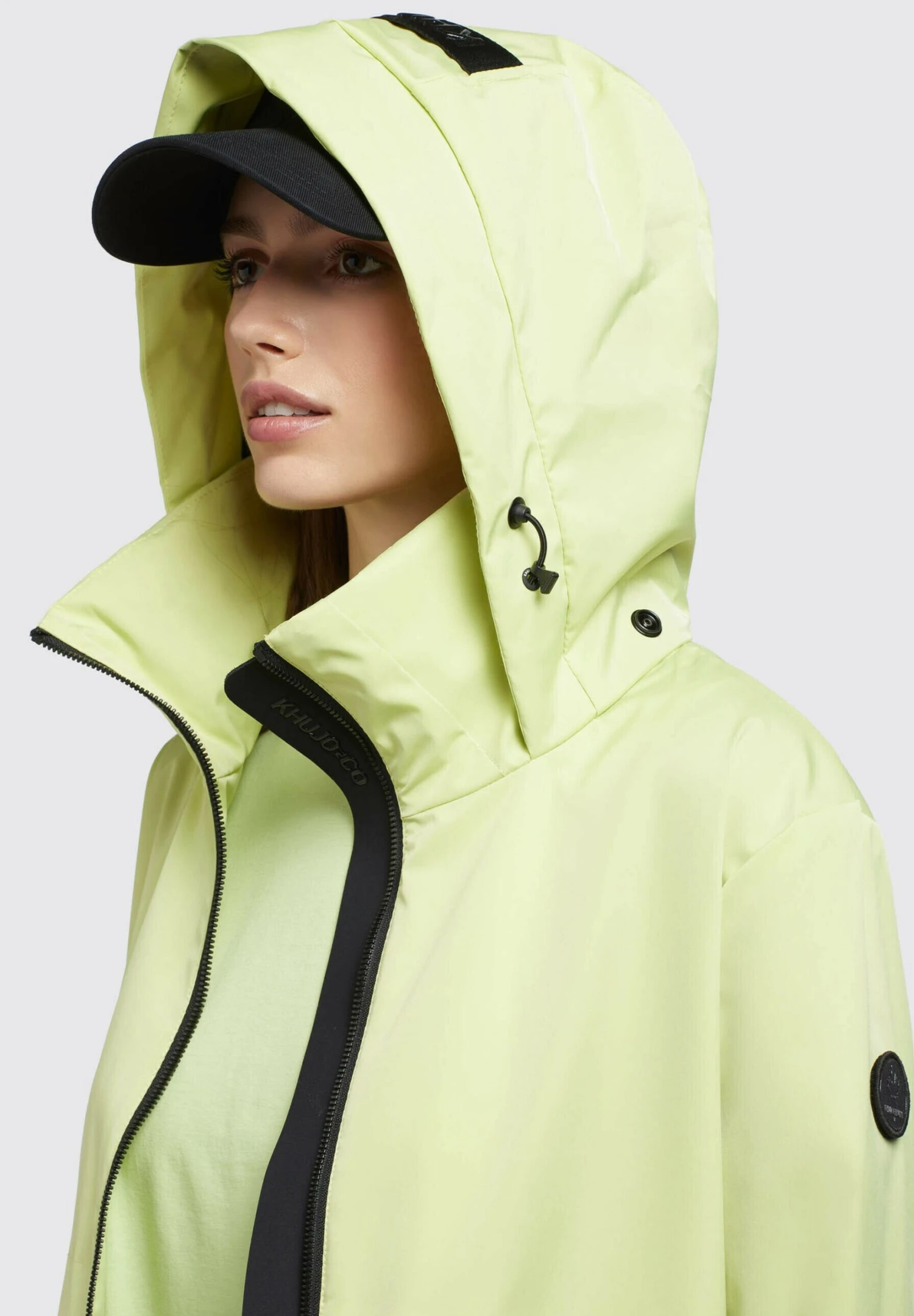 Khujo Mantel Ariana2 - Parka - Gelbgrün 5 Khujo Mantel Ariana2 - Parka - Gelbgrün - Afbeelding 5