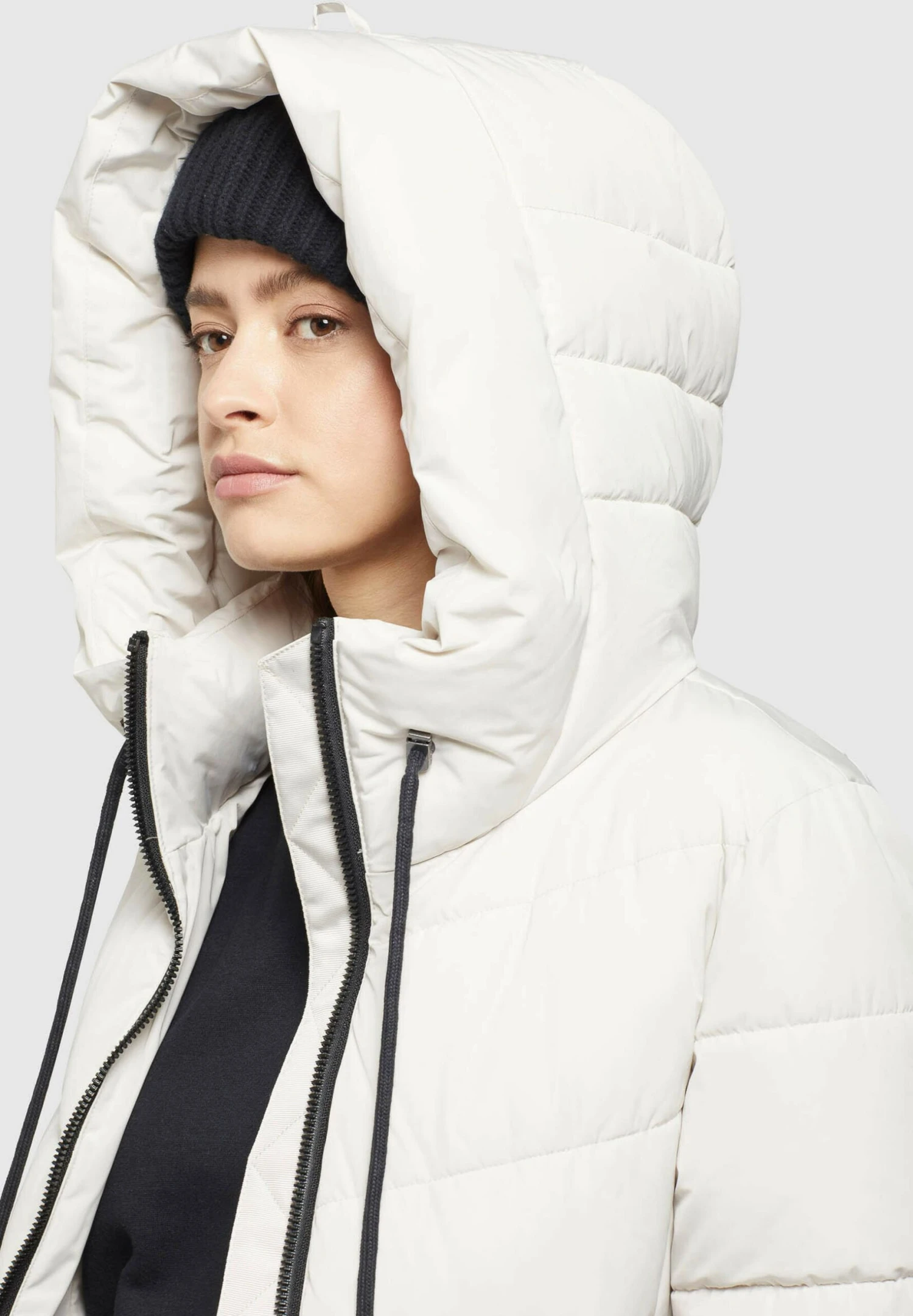 Khujo Klayd - Winterjas - Weiß 6 Khujo Klayd - Winterjas - Weiß - Afbeelding 6