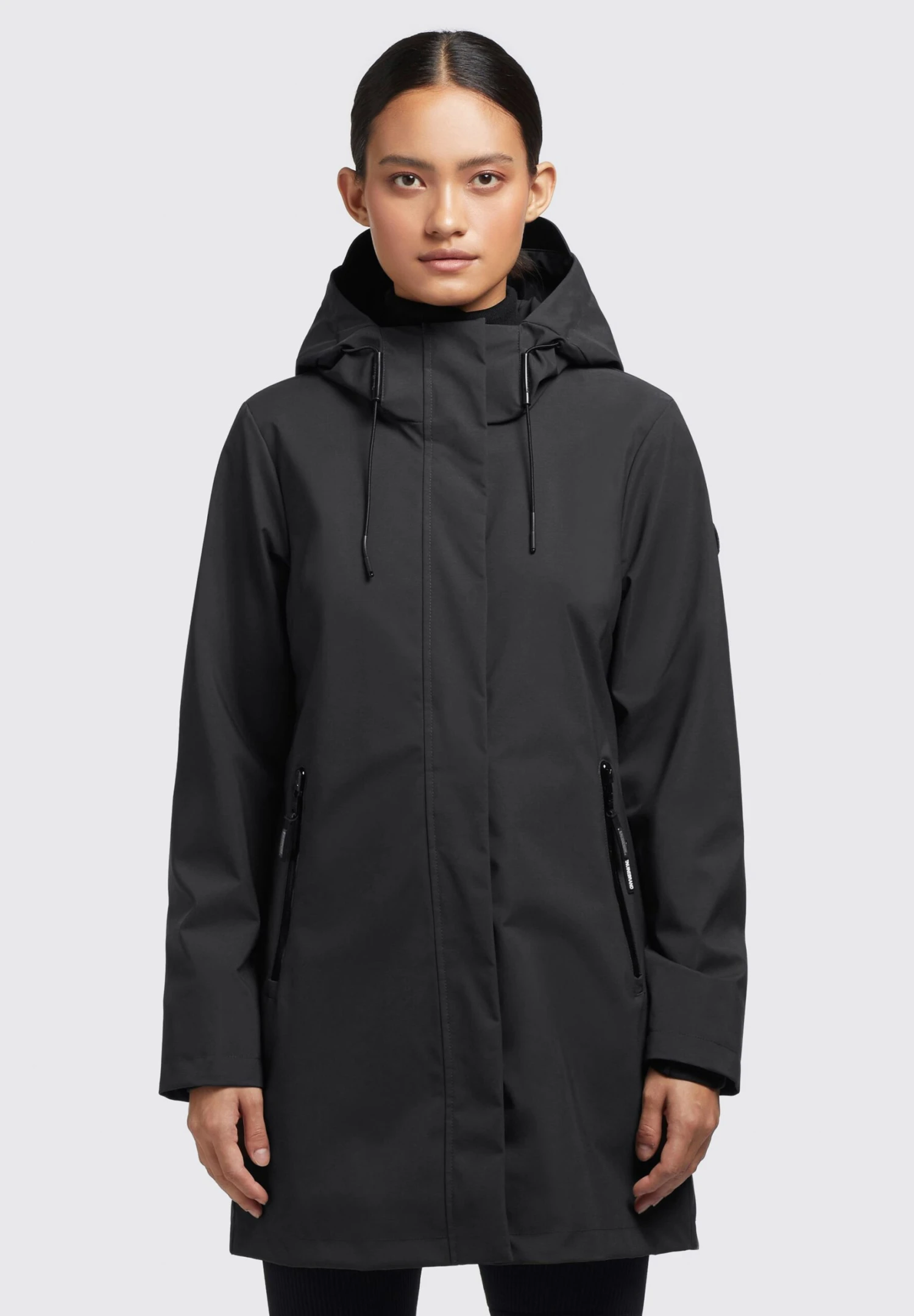 Khujo Izaf - Regenjas - Schwarz 1 Khujo Izaf - Regenjas - Schwarz