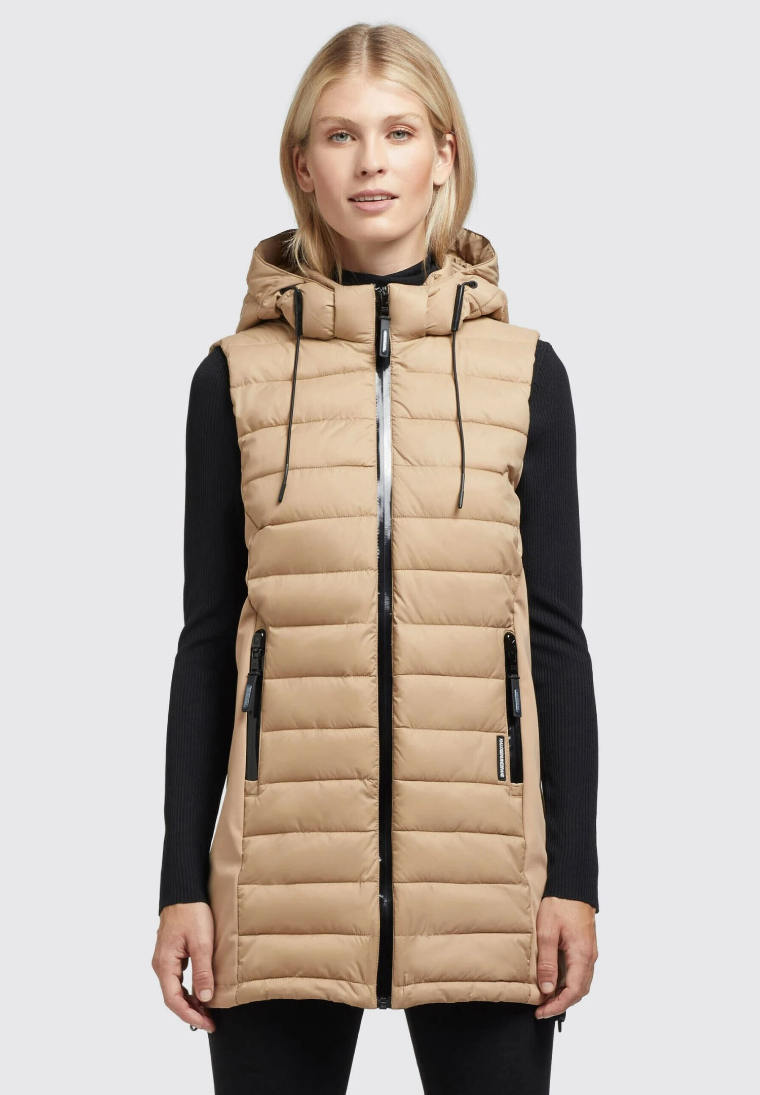 Khujo Weste Becca Matt - Bodywarmer - Beige 7 Khujo Weste Becca Matt - Bodywarmer - Beige - Afbeelding 7
