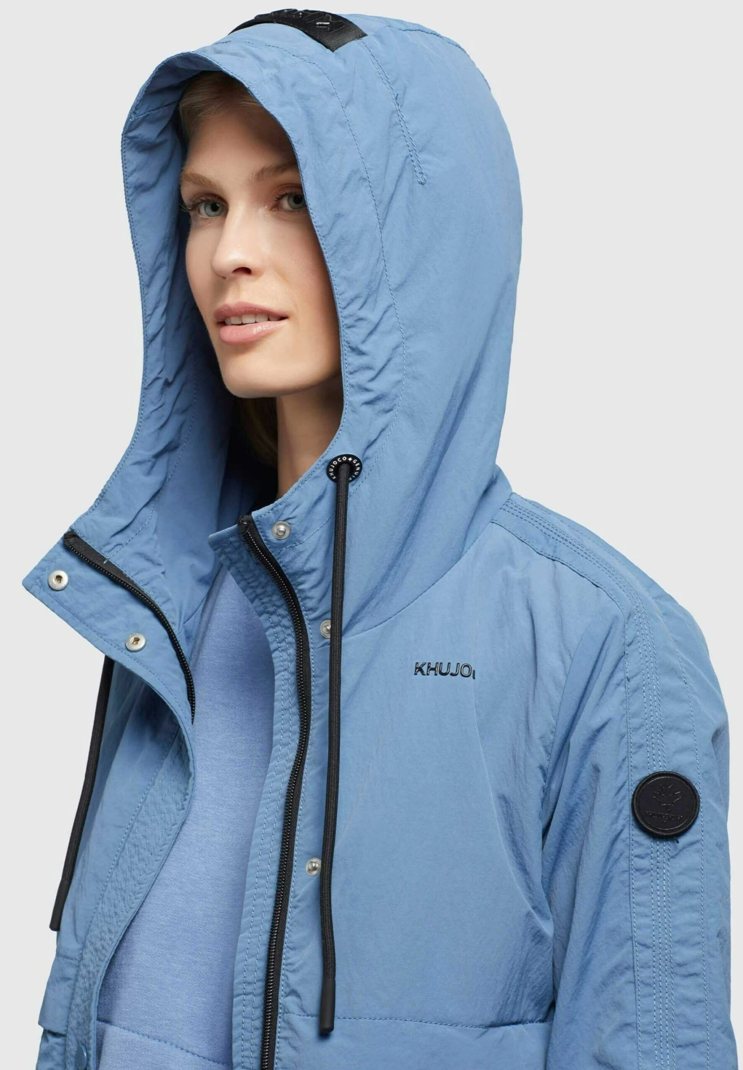 Khujo Zahira - Lichte Jas - Blau 7 Khujo Zahira - Lichte Jas - Blau - Afbeelding 7