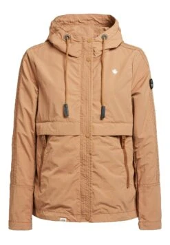 Khujo Zahira3 - Lichte Jas - Toffee -Winterjas Winkel 173b55347455497daa163dfe3036ab3c
