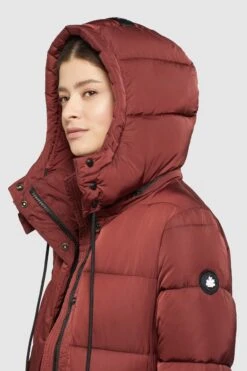 Khujo Wintermantels Wintermantel HAZELLE Dames Roestrood -Winterjas Winkel 17fd68fed07b23dc019b15767fadc8eb scaled