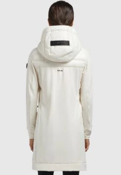 Khujo Ruth Shiny - Winterjas - Cremeweiß -Winterjas Winkel 19d573f1a6fa4af8afd2467b4a6cf023