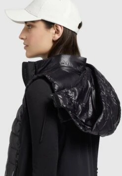 Khujo Fabia Shiny - Bodywarmer - Schwarz -Winterjas Winkel 1ac2f7f4f3fc404aae131a67e8ba44a0