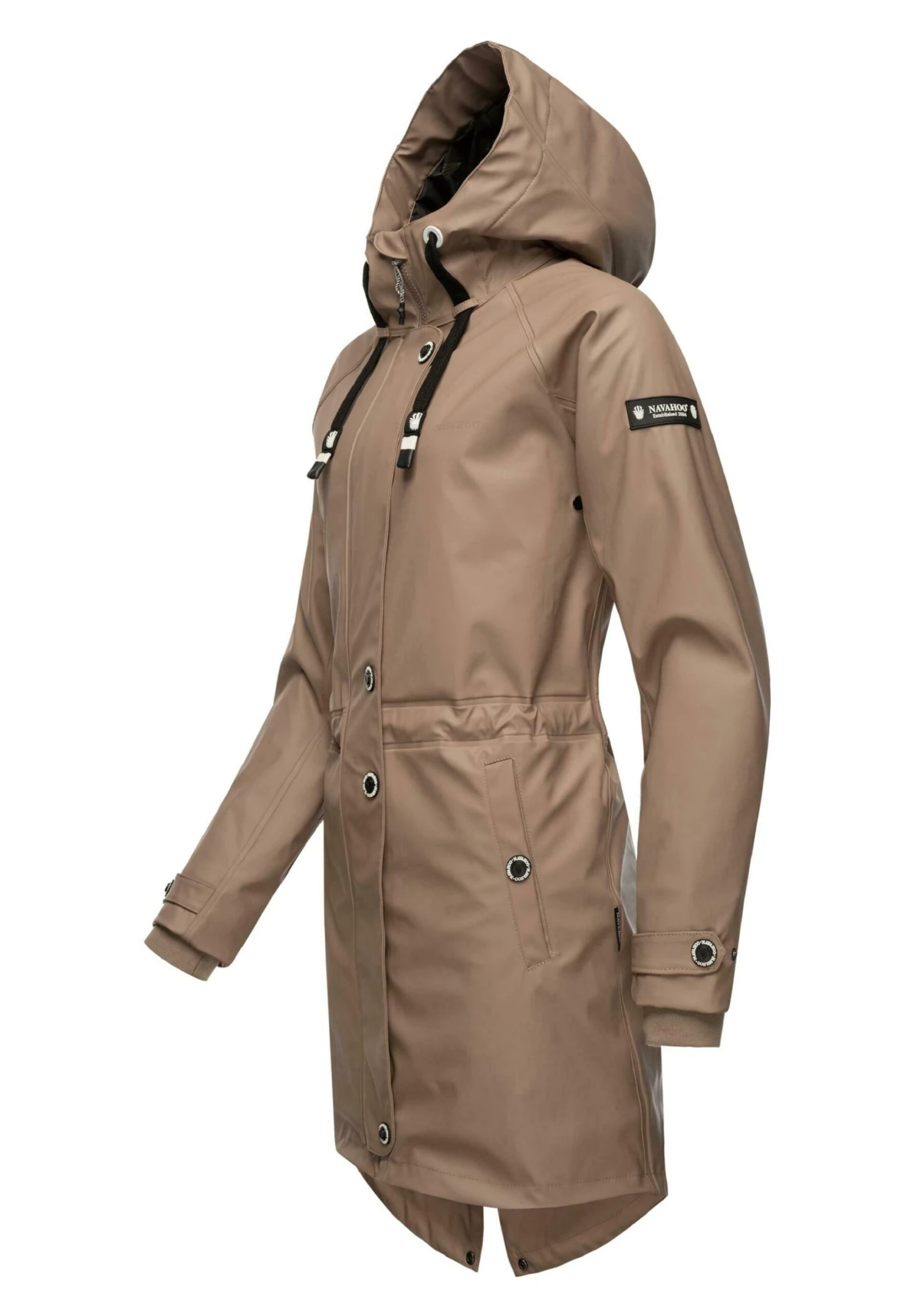 Navahoo Rainy Flower - Parka - Taupe 7 Navahoo Rainy Flower - Parka - Taupe - Afbeelding 7