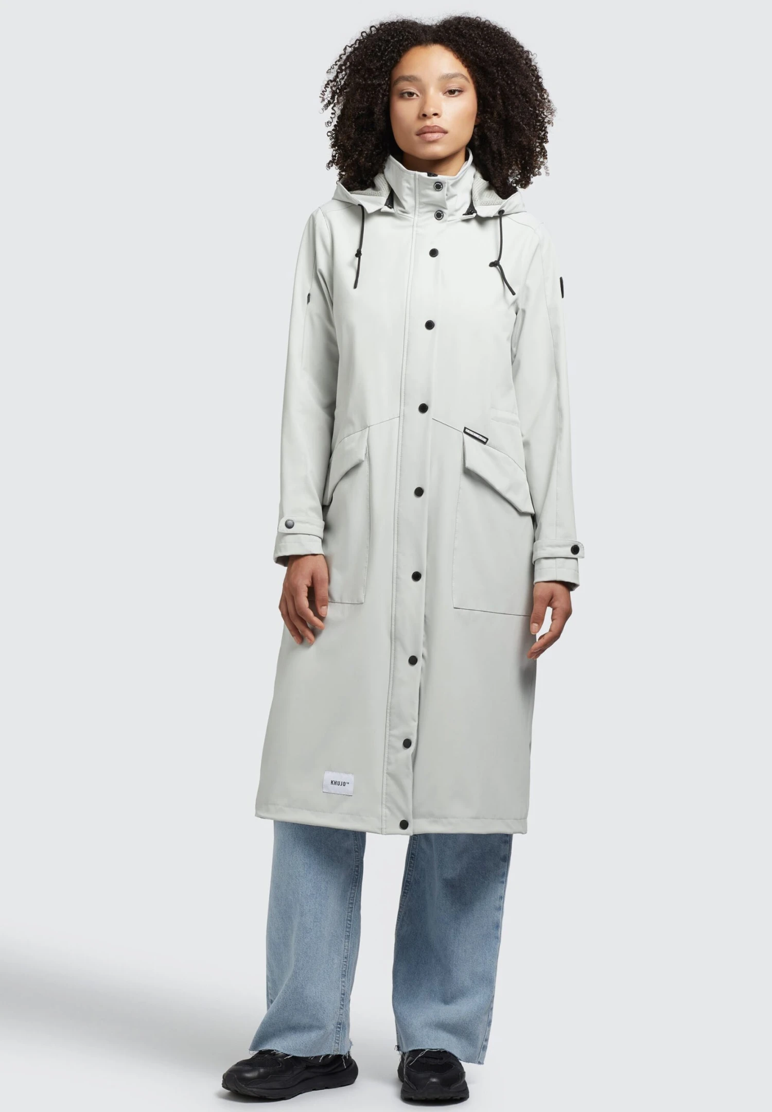 Khujo Smilla - Parka - Hellgrau 2 Khujo Smilla - Parka - Hellgrau - Afbeelding 2