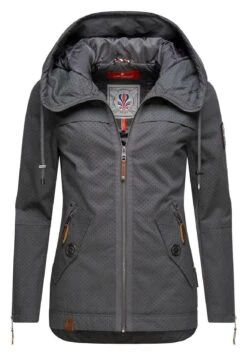 Navahoo Wekoo - Parka - Antracite Dots -Winterjas Winkel 1c719e6c3d6445caa411e4ba38a7f2da