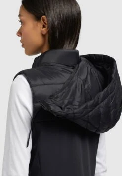 Khujo Fabia Matt - Bodywarmer - Schwarz -Winterjas Winkel 1f492f2ba9d54928b1443423fd26cd5a