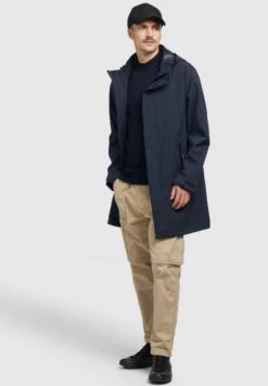 Khujo York - Regenjas - Dunkelblau -Winterjas Winkel 229ad27656d04cdbbce4472a8104c5ef