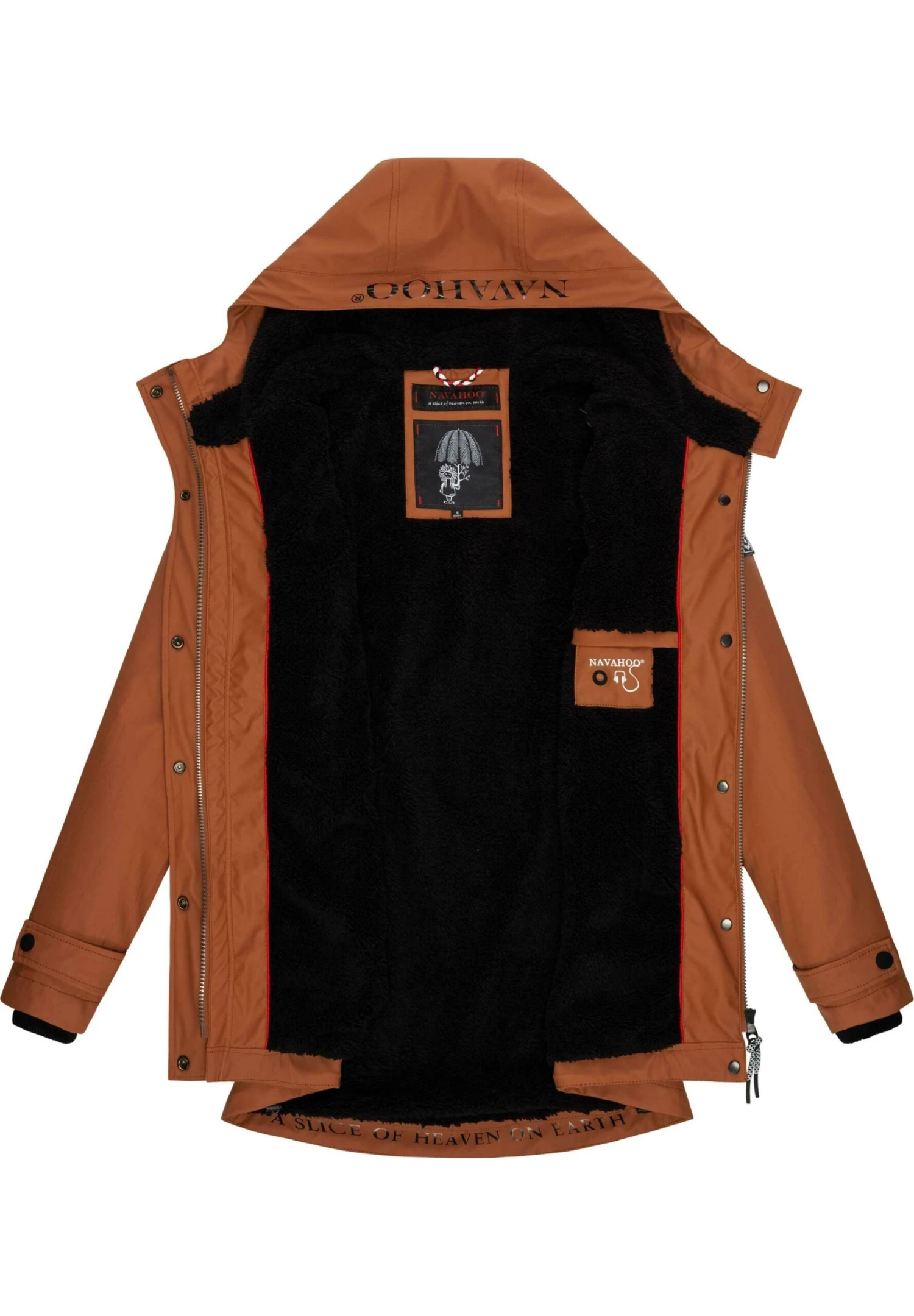 Navahoo Lindraa - Winterjas - Rusty Cinnamon 7 Navahoo Lindraa - Winterjas - Rusty Cinnamon - Afbeelding 7