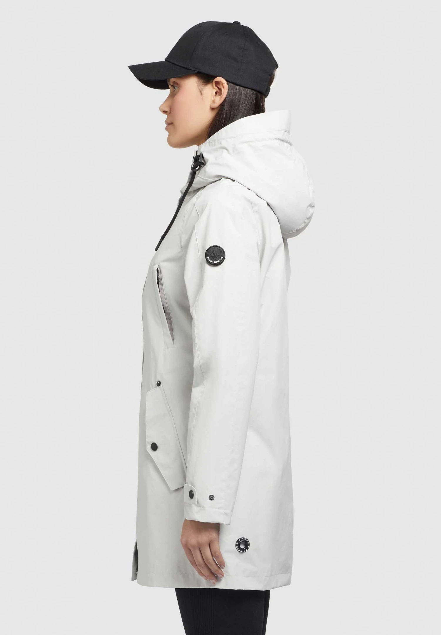 Khujo Jelle - Parka - Hellgrau 4 Khujo Jelle - Parka - Hellgrau - Afbeelding 4