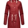 Navahoo Flower Of Ocean - Parka - Blood Red
