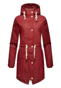 Navahoo Flower Of Ocean - Parka - Blood Red
