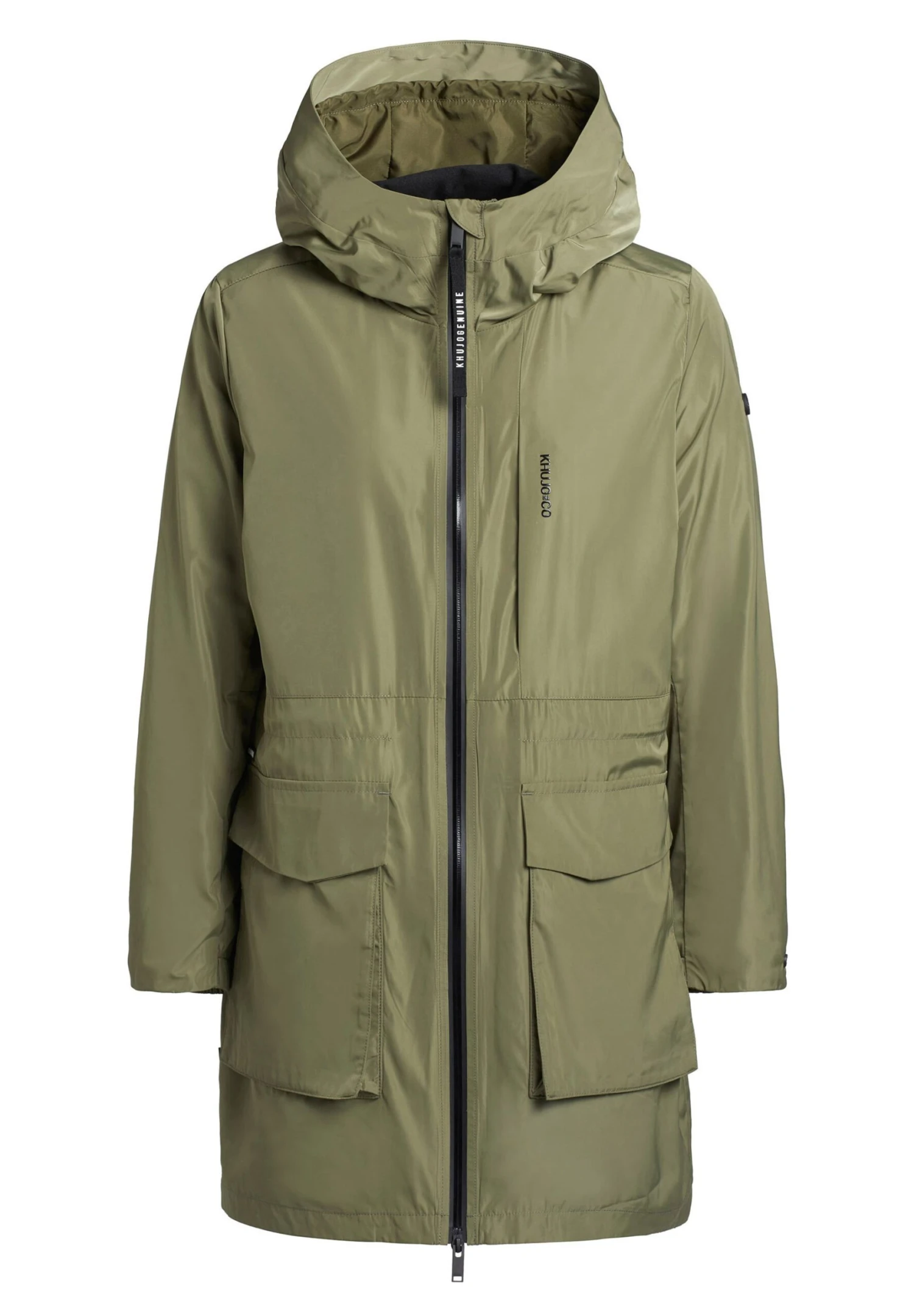 Khujo Mantel Ging - Halflange Jas - Olivgrün 9 Khujo Mantel Ging - Halflange Jas - Olivgrün - Afbeelding 9
