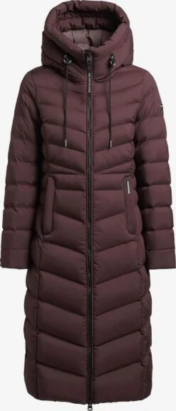 Khujo Wintermantels Wintermantel Ingram2 Dames Donkerbruin