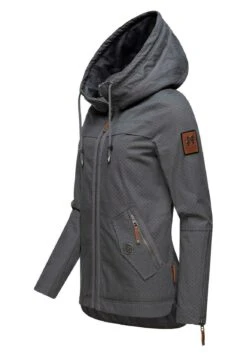 Navahoo Wekoo - Parka - Antracite Dots -Winterjas Winkel 2a805e89a79b423e8d17dea45ae87086