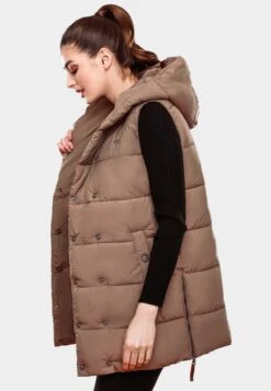 Navahoo Madilynaa - Bodywarmer - Dark Taupe -Winterjas Winkel 2adfa86bfca342e189ccf9c6416cc817 scaled