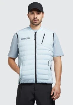 Khujo Reman Matt - Bodywarmer - Hellblau