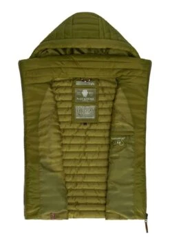 Navahoo Shadaa - Bodywarmer - Moss Green -Winterjas Winkel 2f067ca8beb34435af8a1afd25df646f