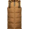 Navahoo Schnuffelchen - Bodywarmer - Camel