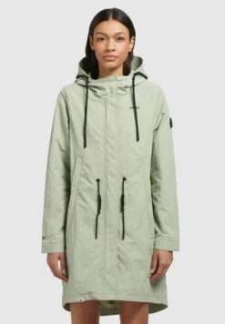 Khujo Adda - Halflange Jas - Blassgrün