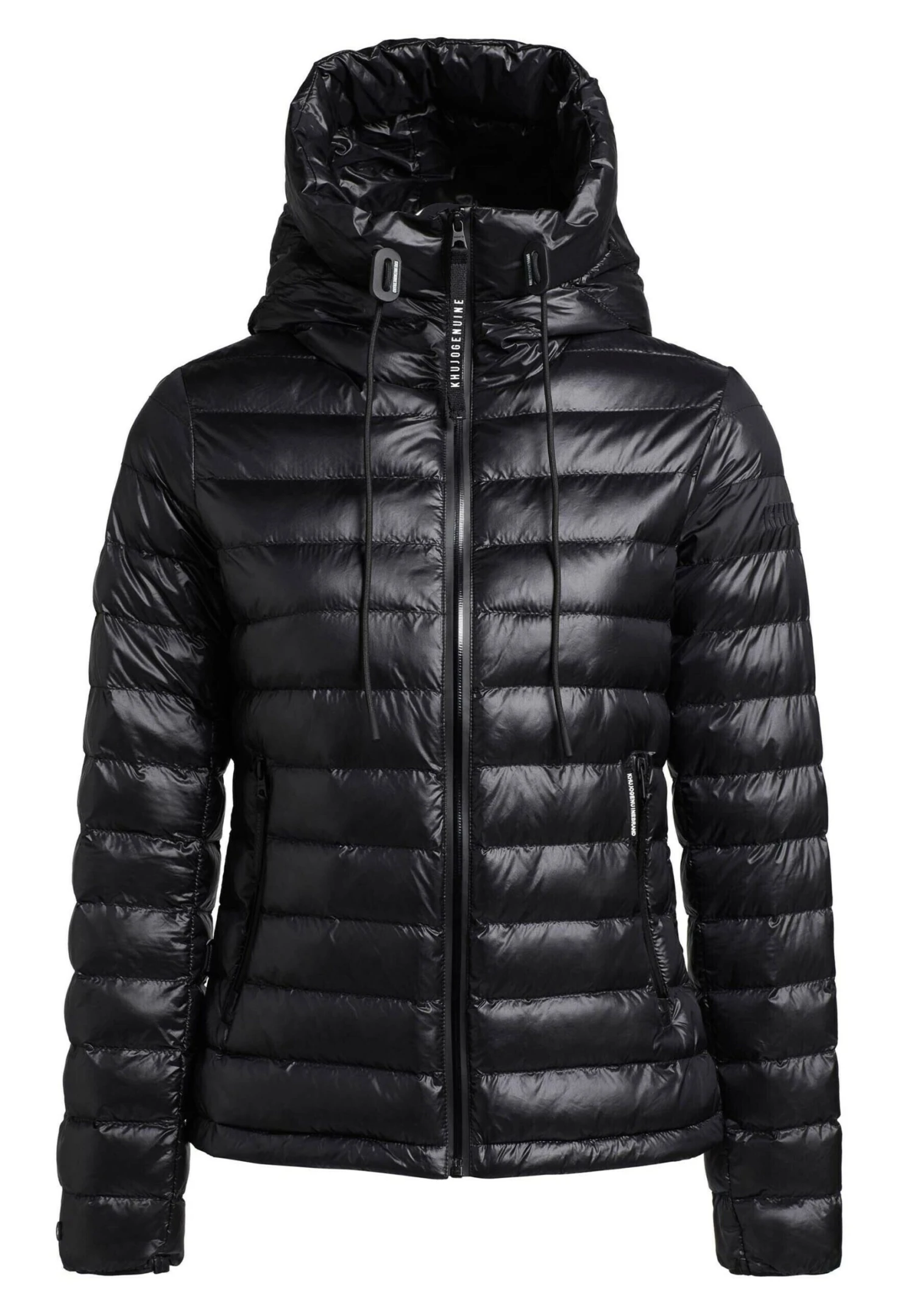 Khujo Lovina4 Shiny - Jas - Schwarz 8 Khujo Lovina4 Shiny - Jas - Schwarz - Afbeelding 8