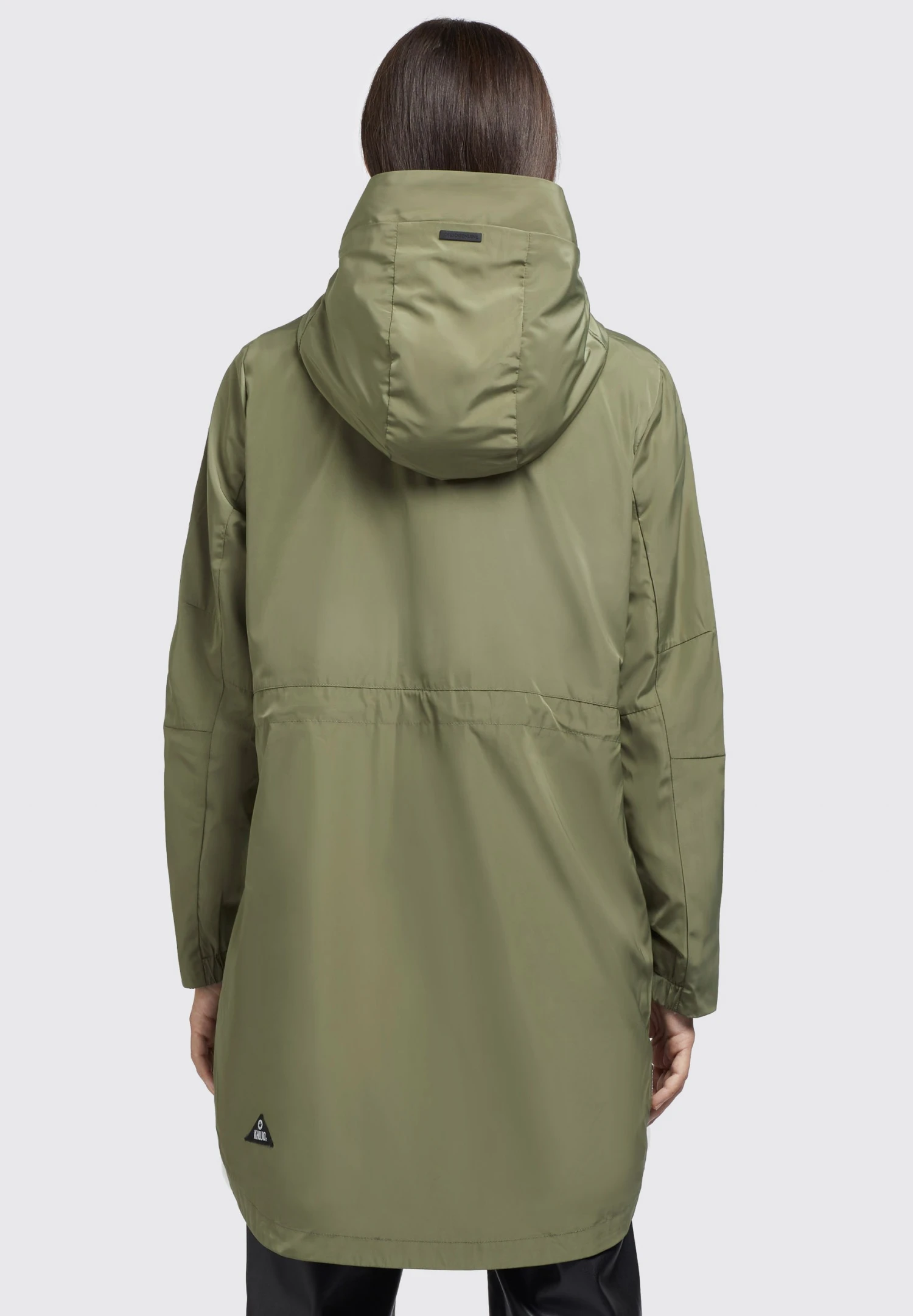 Khujo Mantel Ging - Halflange Jas - Olivgrün 3 Khujo Mantel Ging - Halflange Jas - Olivgrün - Afbeelding 3