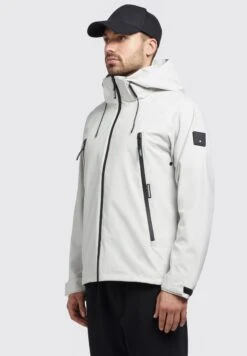 Khujo Adam - Regenjas - Hellgrau -Winterjas Winkel 36825a6253be408b98cf45ceabbf79ca scaled