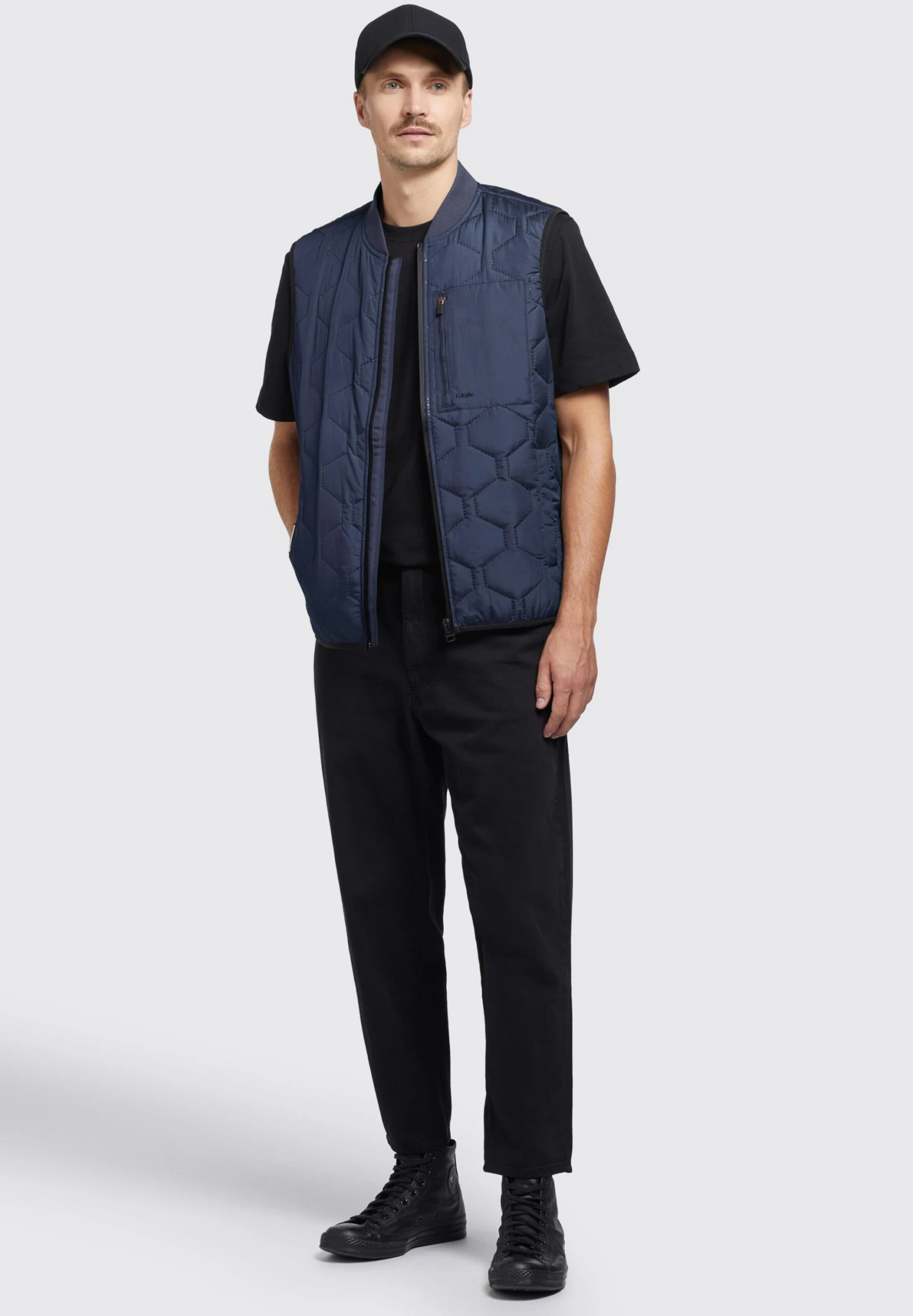 Khujo Liel - Bodywarmer - Dunkelblau 2 Khujo Liel - Bodywarmer - Dunkelblau - Afbeelding 2