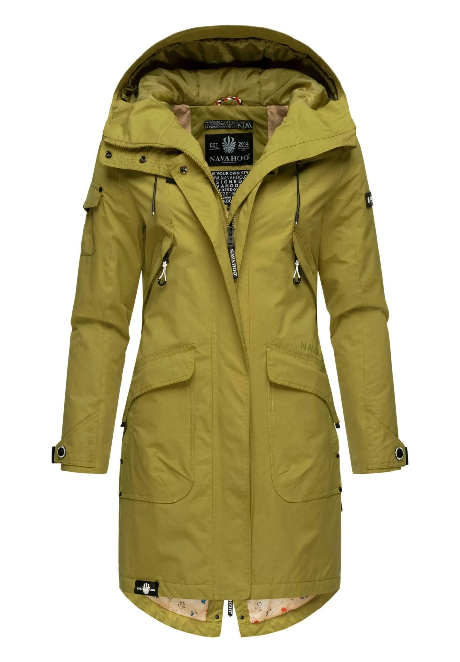 Navahoo Winterjas - Moss Green 5 Navahoo Winterjas - Moss Green - Afbeelding 5