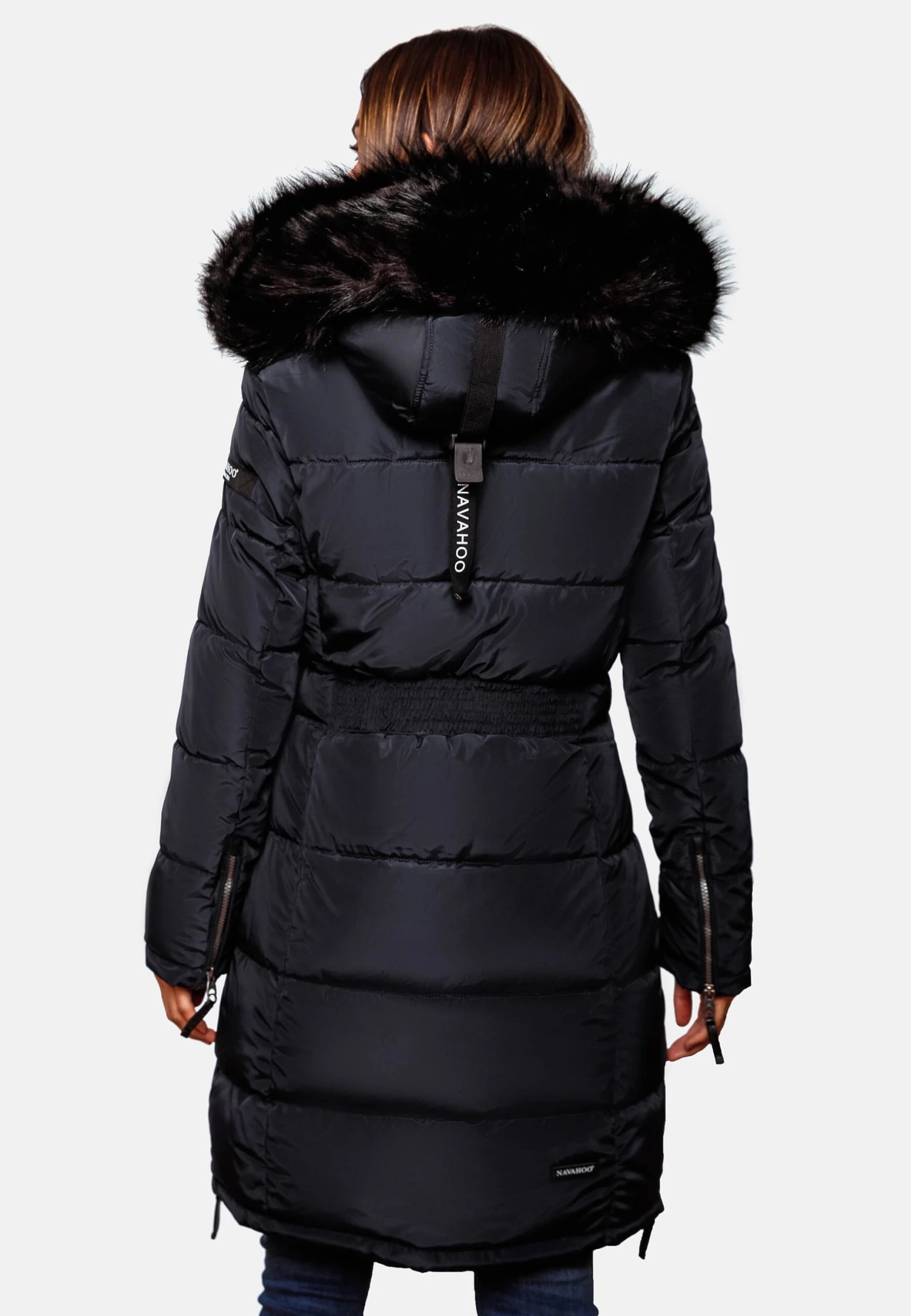 Navahoo Sinja - Winterjas - Dark Blue 2 Navahoo Sinja - Winterjas - Dark Blue - Afbeelding 2