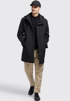 Khujo York - Regenjas - Schwarz -Winterjas Winkel 3a168b32e4c94df1a047366025950542
