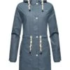 Navahoo Flower Of Ocean - Parka - Dusty Blue