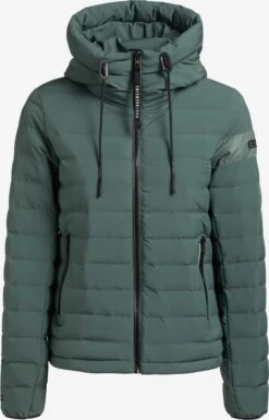 Khujo Tussenjassen Tussenjas Lovina4 Matt Dames Smaragd