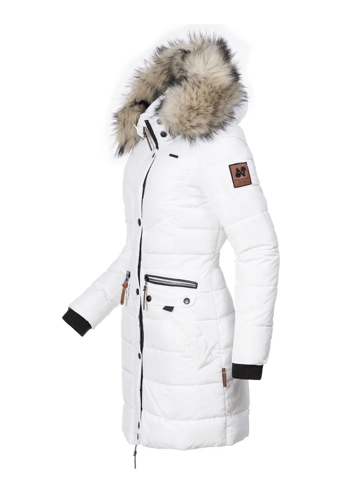 Navahoo Paula - Winterjas - White 3 Navahoo Paula - Winterjas - White - Afbeelding 3