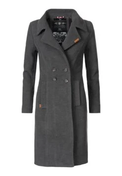 Navahoo Wooly - Halflange Jas - Anthracite -Winterjas Winkel 3df376f0b7e6477aae9243bf9334ba61