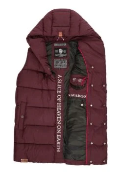 Navahoo Madilynaa - Bodywarmer - Wine -Winterjas Winkel 3dfeda0a9915441481e44977dcbd2315