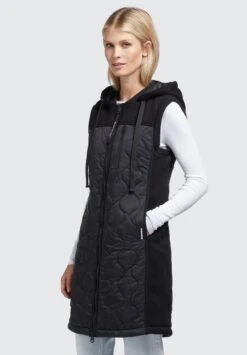 Khujo Fonda - Bodywarmer - Schwarz -Winterjas Winkel 3f87c7f21e2a4a729891ef0910a8d5f4
