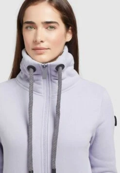 Khujo Tosta - Sweater Met Rits - Flieder -Winterjas Winkel 3fa22149659d4d72825ca01fbdc38c55