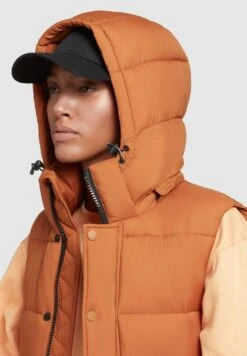 Khujo Magneta Matt - Bodywarmer - Orangebraun -Winterjas Winkel 41eee1be75764df294e94b5c4e4dd5a3 scaled