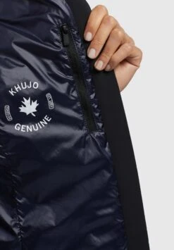 Khujo Maude Shiny - Bomberjacks - Dunkelblau -Winterjas Winkel 42a5845bb044469ab23de6b24ee5376a